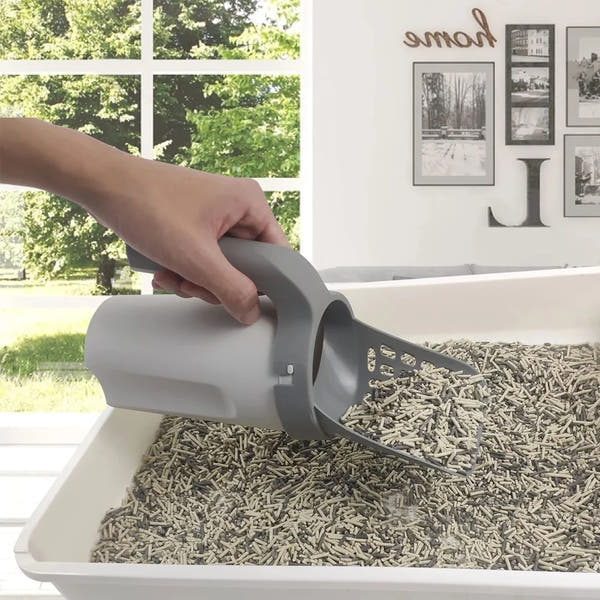 ScoopNest – 2-in-1 Cat Litter Scooper