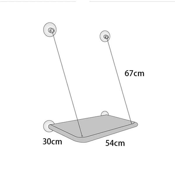 KittyLoft - Skywalks Floor Cat Hammock