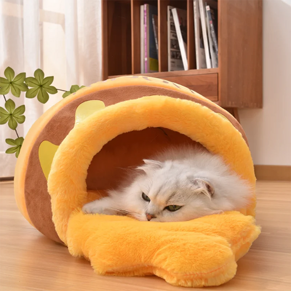 HoneyPod - Honey Pot Cat Bed