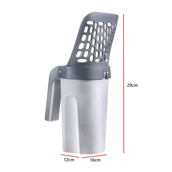 ScoopNest – 2-in-1 Cat Litter Scooper
