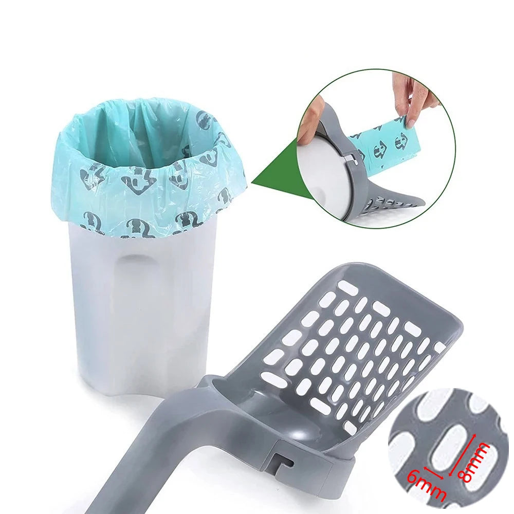 ScoopNest – 2-in-1 Cat Litter Scooper