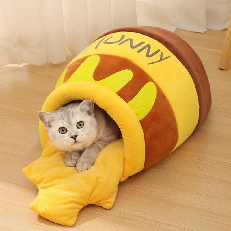 HoneyPod - Honey Pot Cat Bed