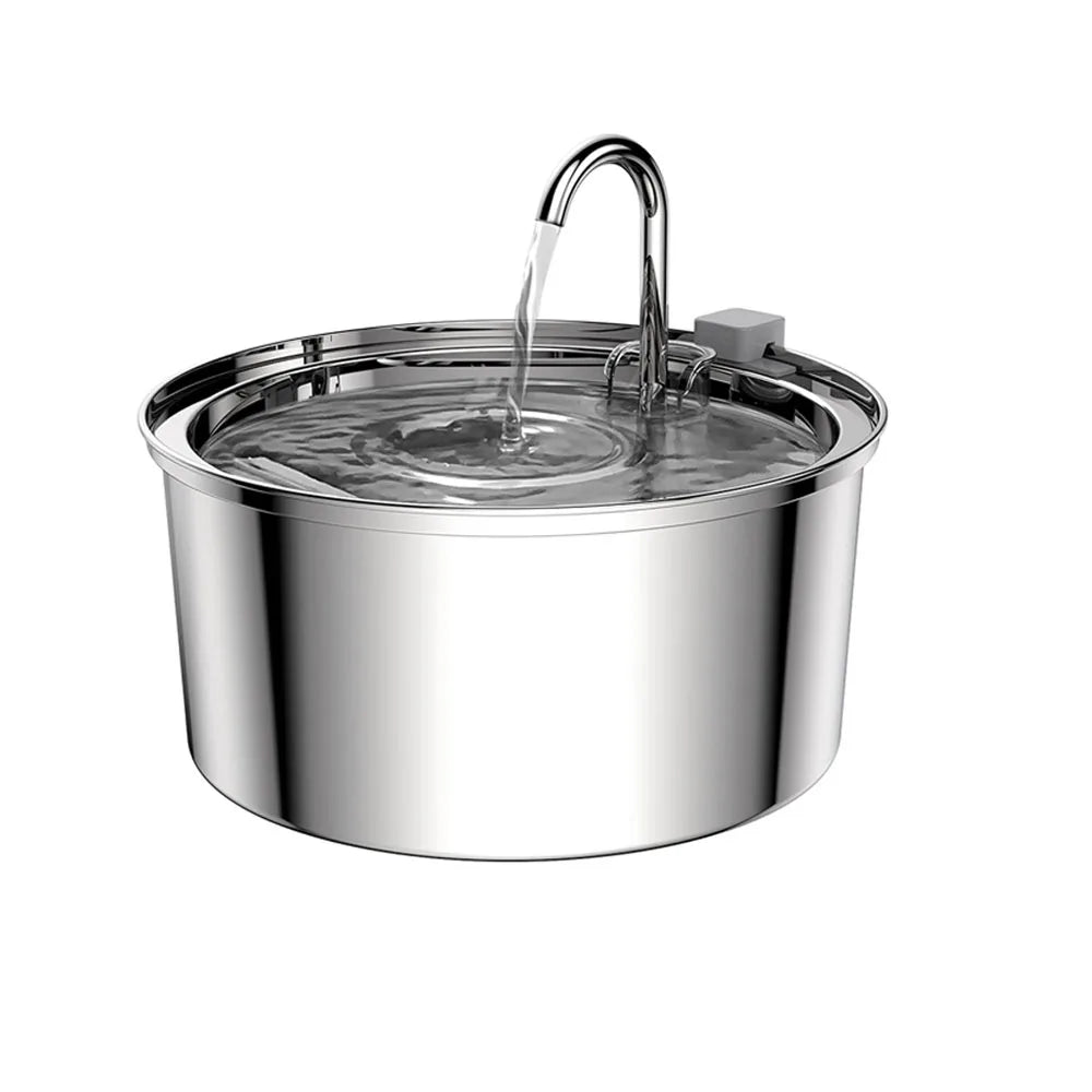 PurePaws - Stainless Water Fountain