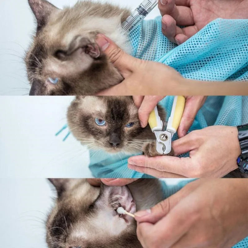 PurrEase Bag - Adjustable Cat Grooming Harness
