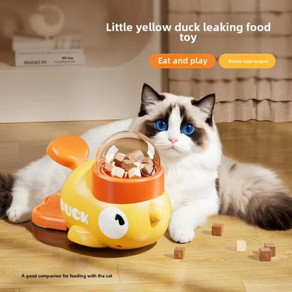 QuackSnack – Duck-Shaped IQ Feeder Toy