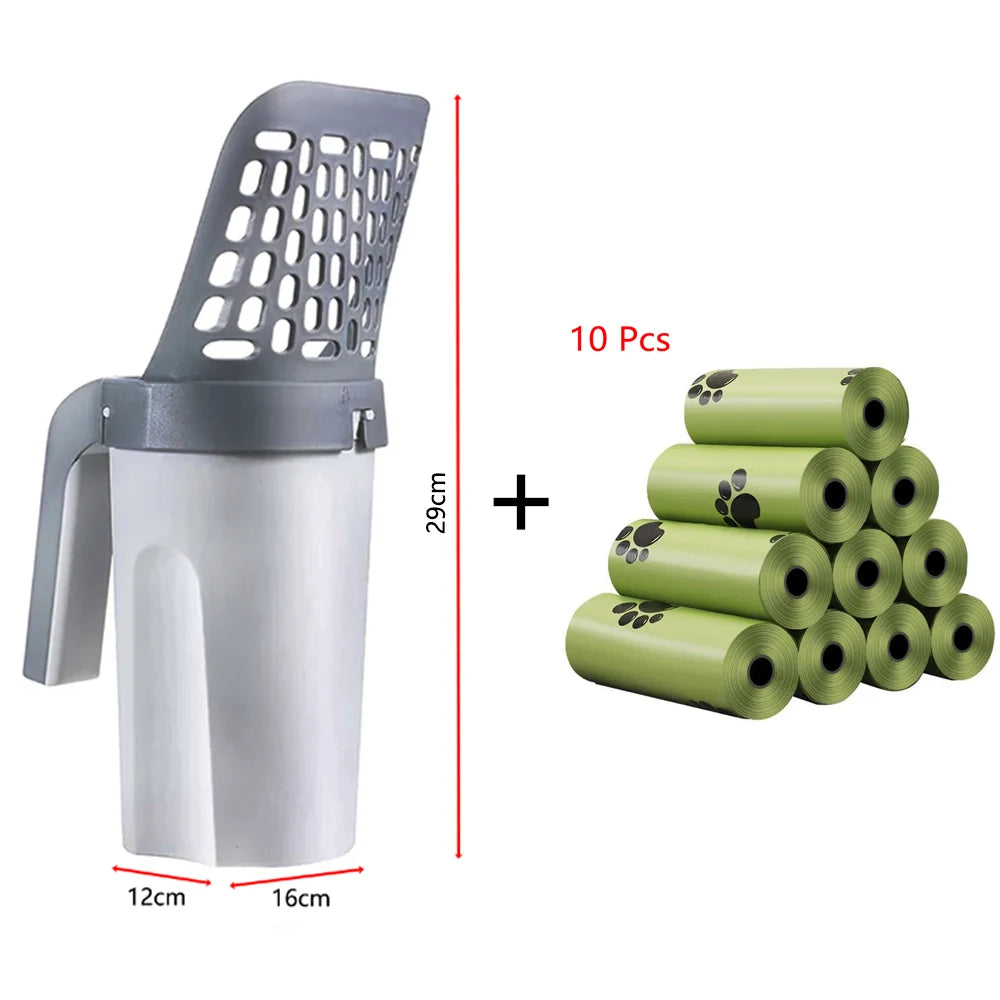 ScoopNest – 2-in-1 Cat Litter Scooper