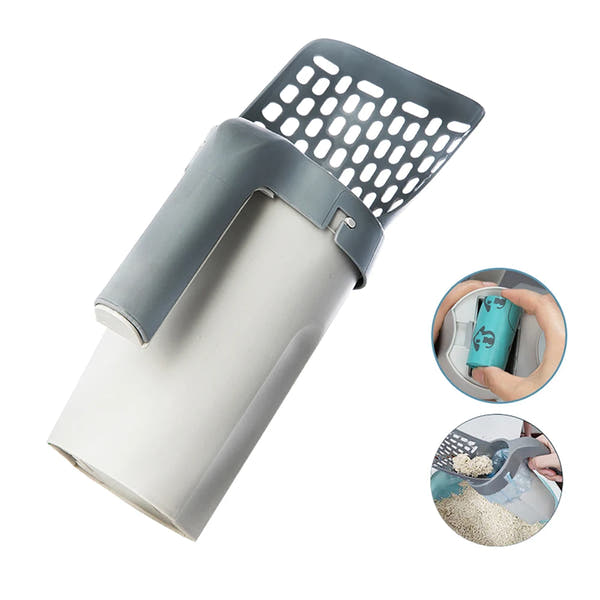 ScoopNest – 2-in-1 Cat Litter Scooper