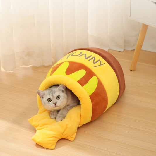 HoneyPod - Honey Pot Cat Bed