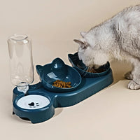 Pet Bowls With Water Feeder